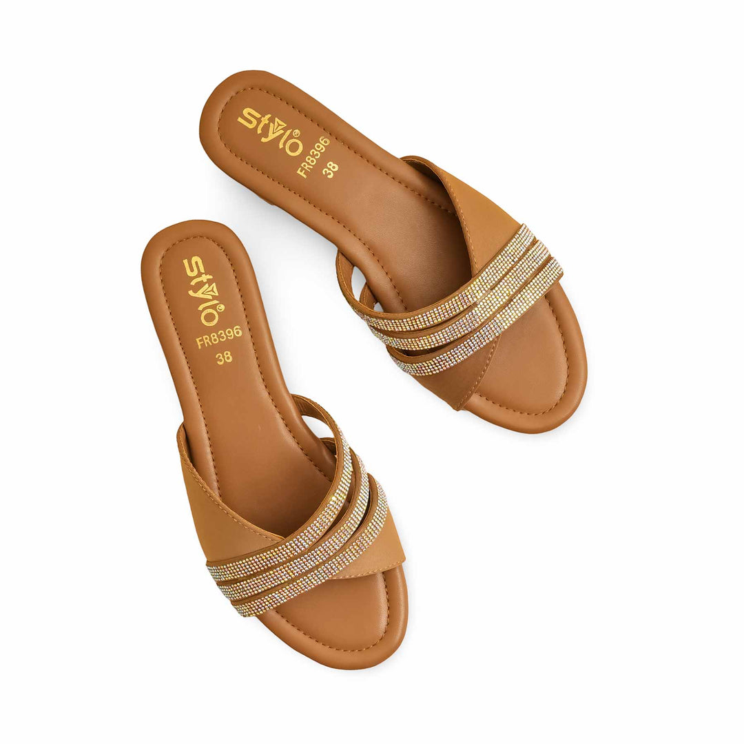 Beige Formal Slipper FR8396