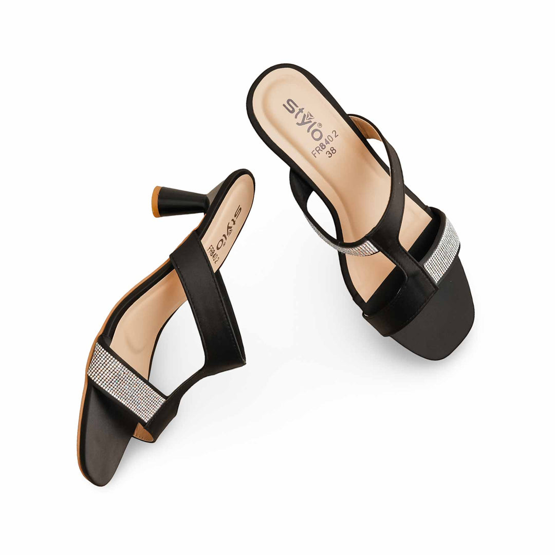 Black Formal Slipper FR8402