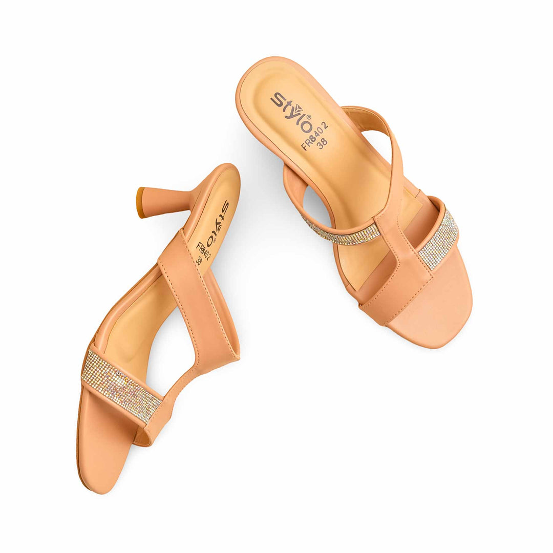Peach Formal Slipper FR8402