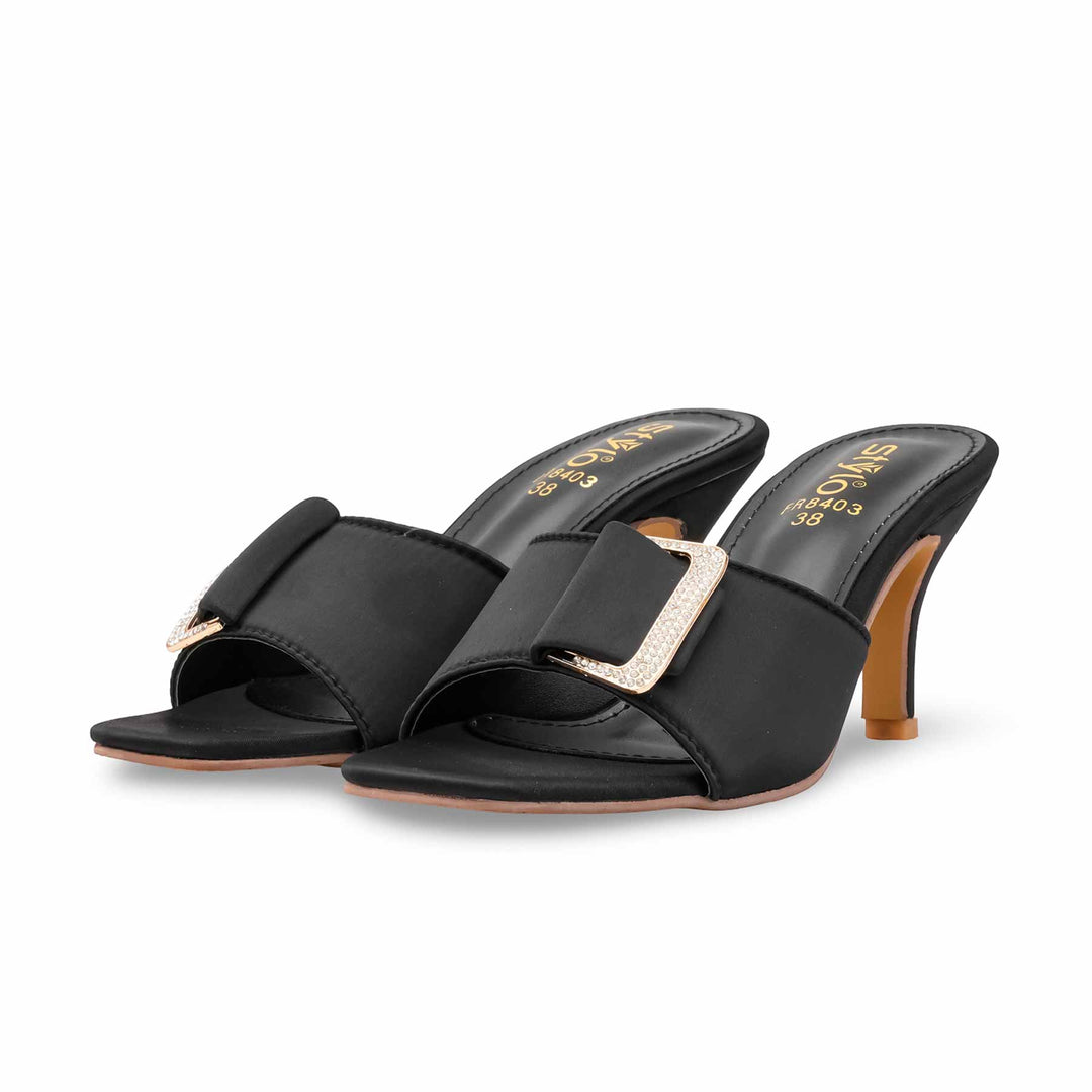 Black Formal Women Slipper FR8403