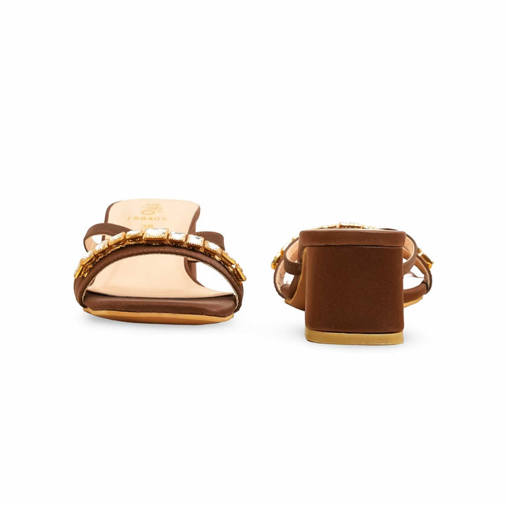 Copper Formal Slipper FR8405