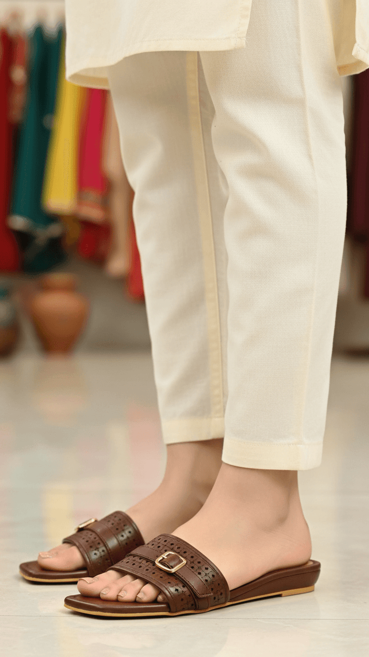 Brown Formal Slipper FR8411