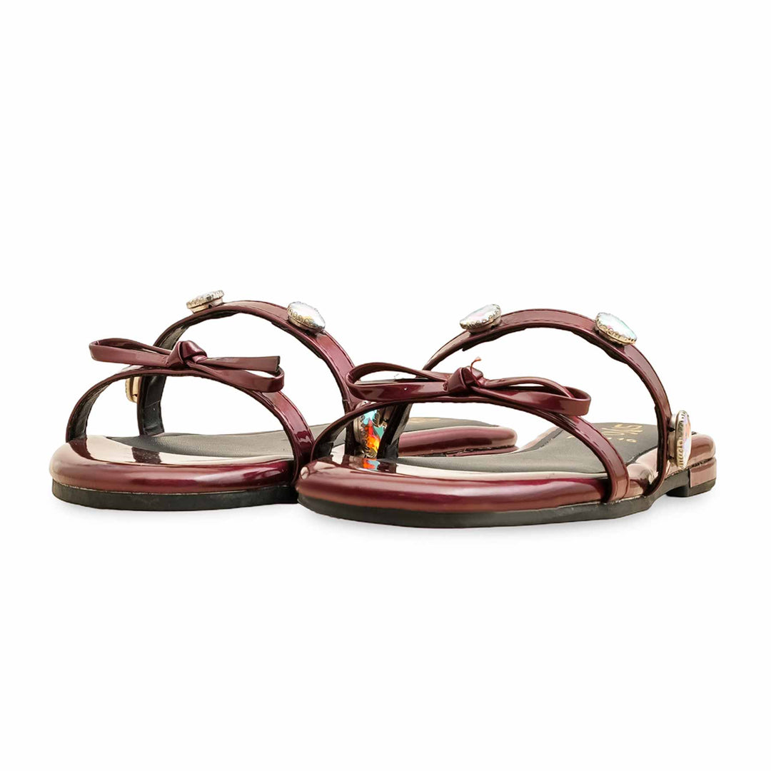 Maroon Formal Slipper FR8416