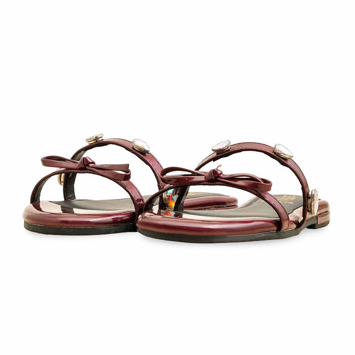 Maroon Formal Slipper FR8416