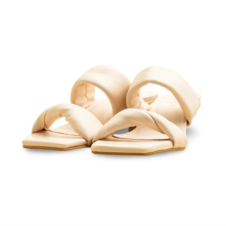 Cream Formal Women Slipper FR8417