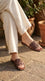 Coffee Formal Slipper For Ladies FR8430