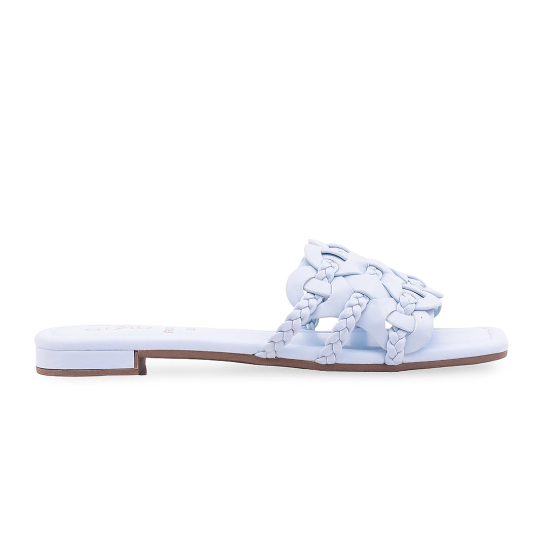 Sky Blue Formal Slipper For Ladies FR8430
