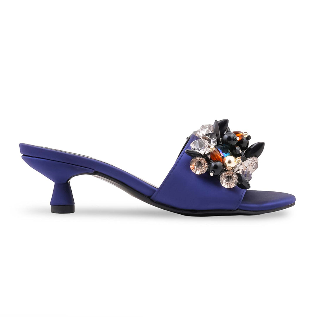 Navy Formal Slipper For Women FR8443