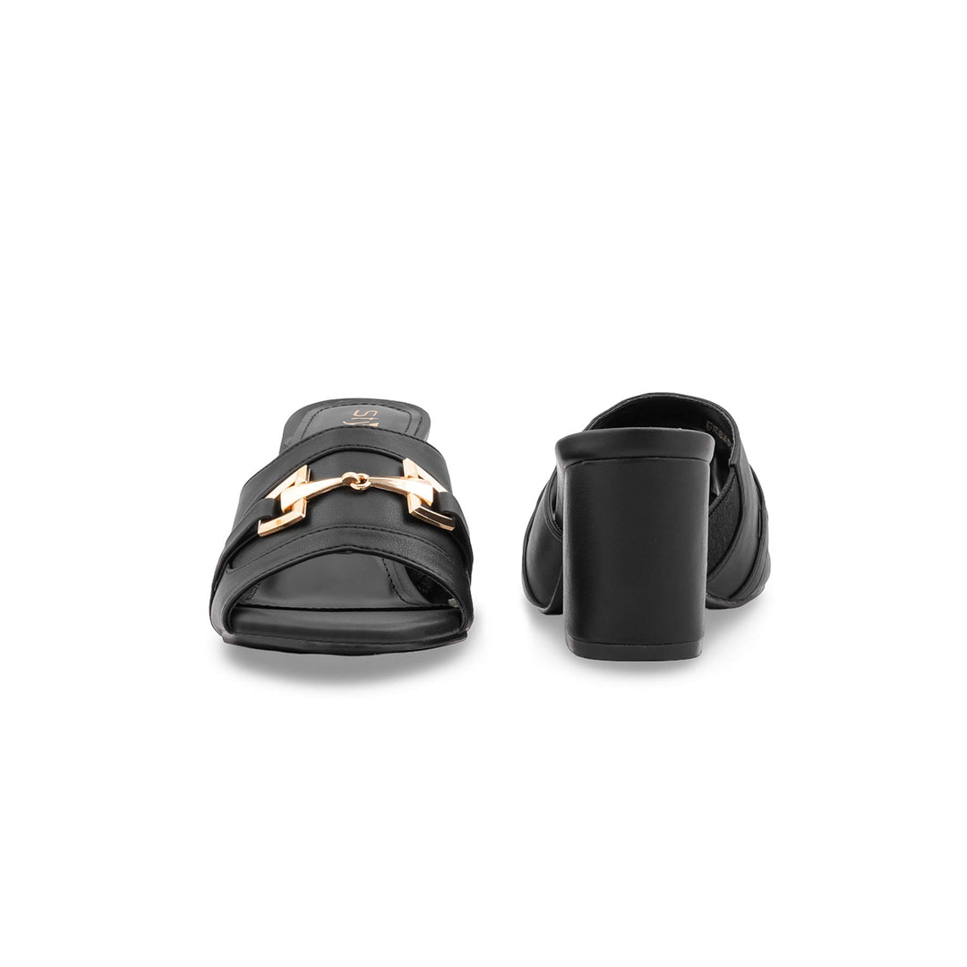 Black Formal Slipper For Women FR8452