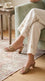 Olive Formal Slipper For Women FR8461