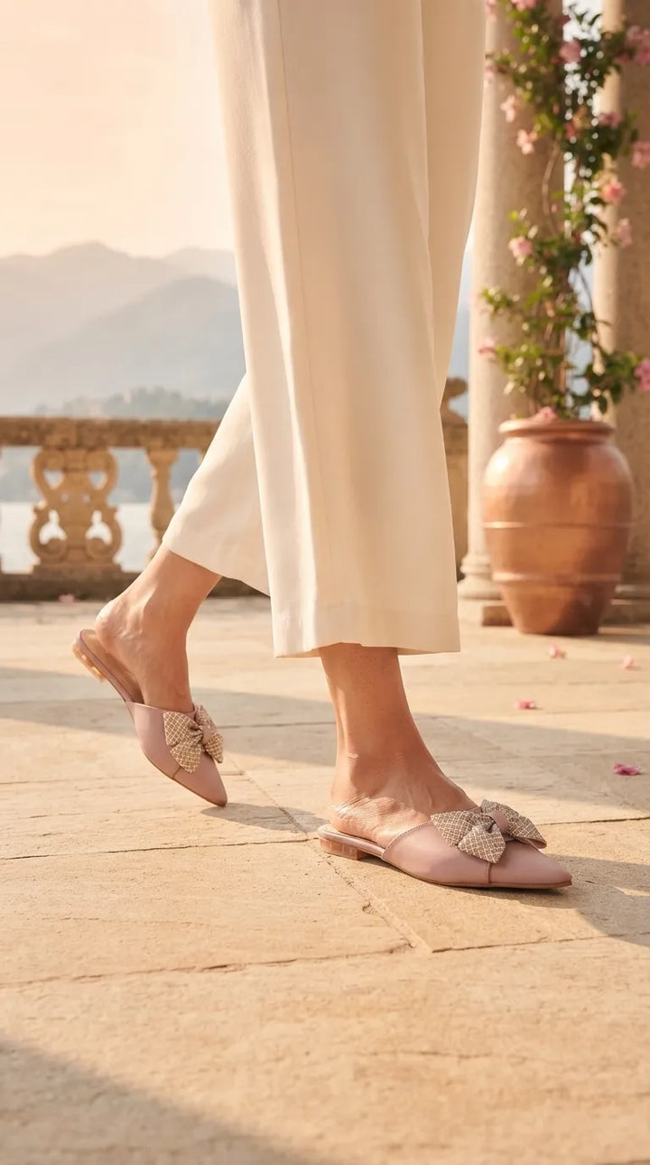 Pink Formal Slipper For Women FR8475