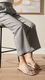 Silver Formal Slipper For Women FR8486