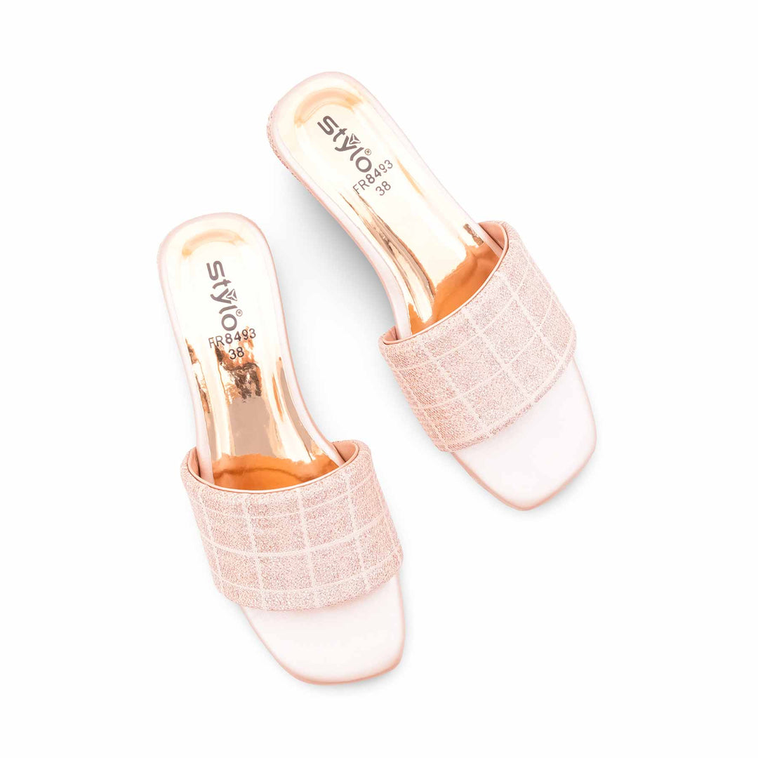 Pink Formal Slipper For Ladies FR8493