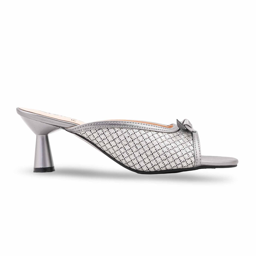 Grey Formal Slipper For Women FR8495