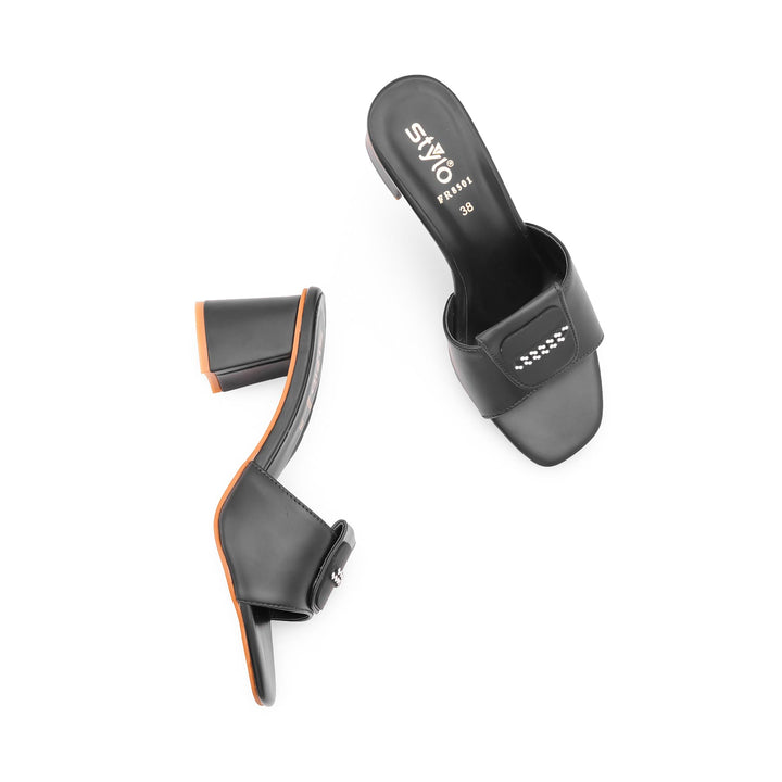 Black Formal Women Slipper FR8501