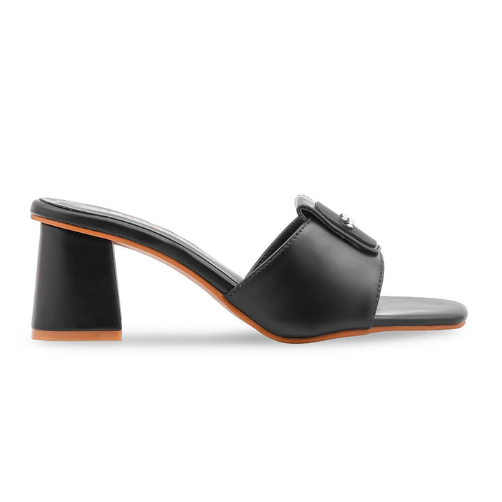 Black Formal Women Slipper FR8501
