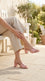 Pink Formal Slipper For Women FR8501