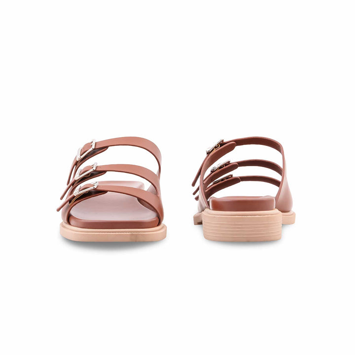 Brown Formal Slipper For Women FR8513
