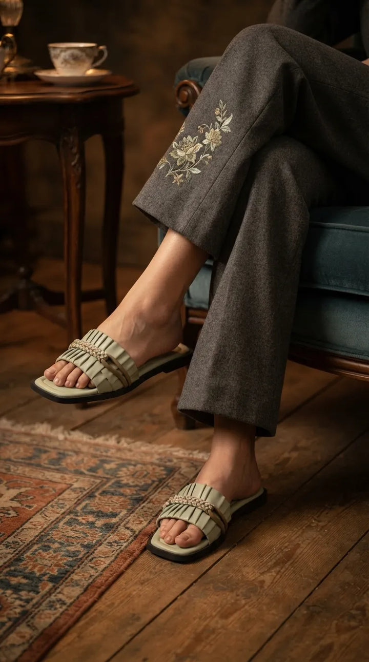 PISTAGREEN Formal Slipper For Women FR8528