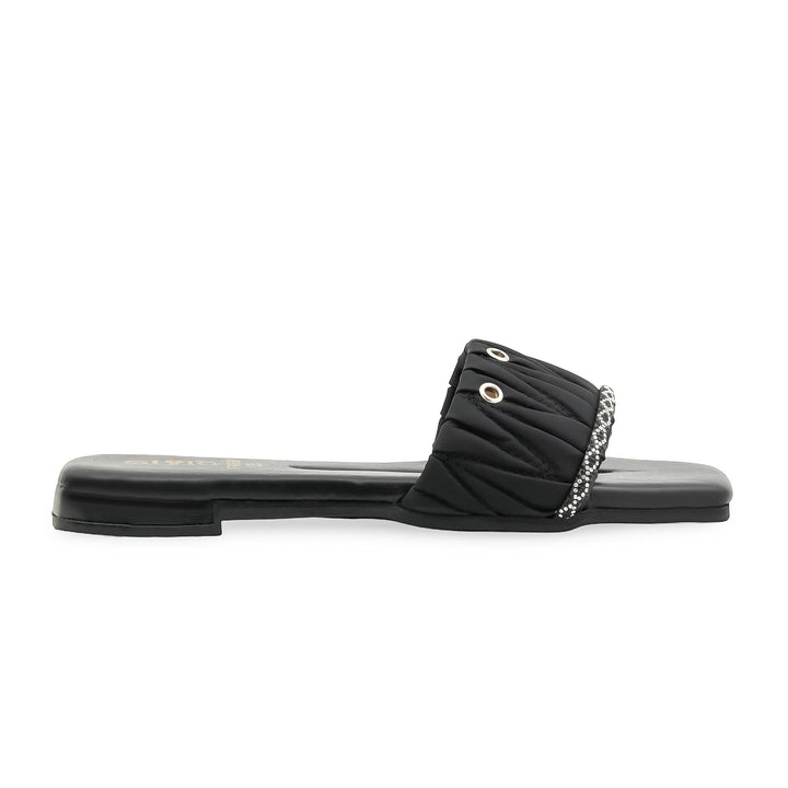 Black Formal Slipper For Women FR8530