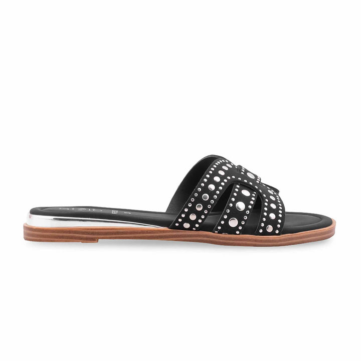Black Formal Slipper For Ladies FR8537