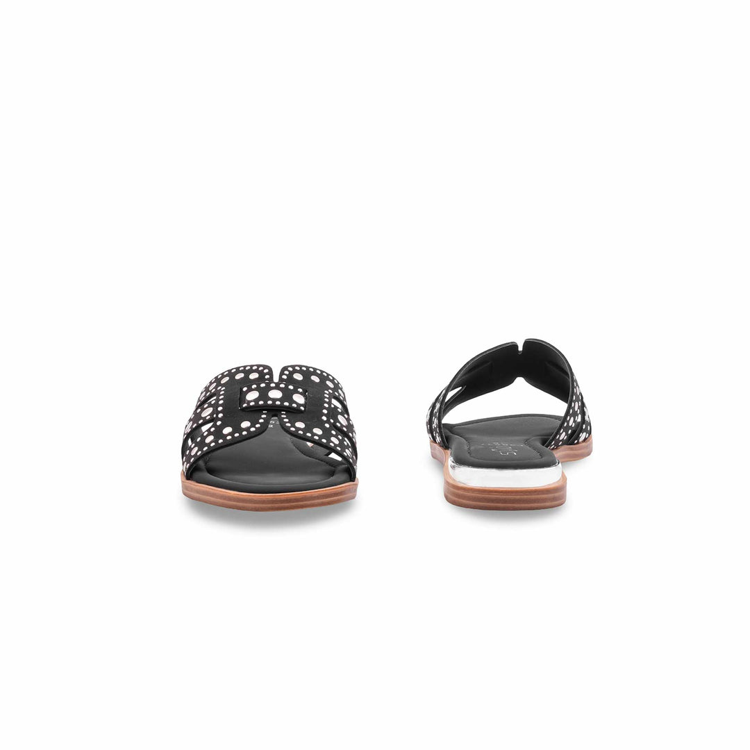 Black Formal Slipper For Ladies FR8537
