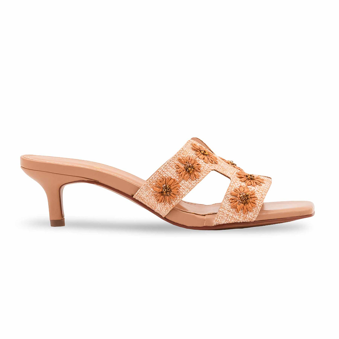 Brown Formal Slipper For Women FR8542