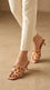 Brown Formal Slipper For Women FR8542