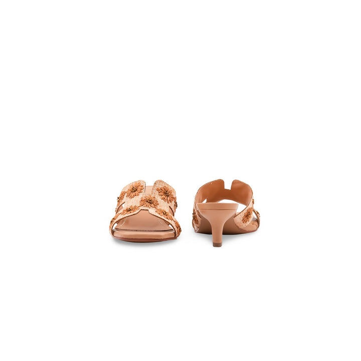 Brown Formal Slipper For Women FR8542