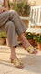 Yellow Formal Slipper For Women FR8542