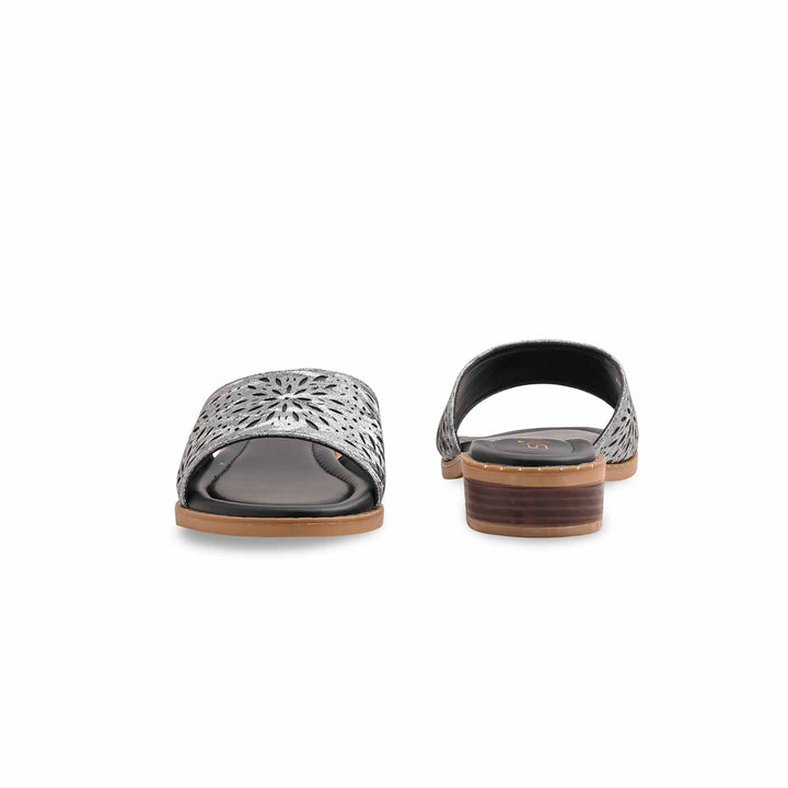 Grey Formal Slipper For Women FR8552