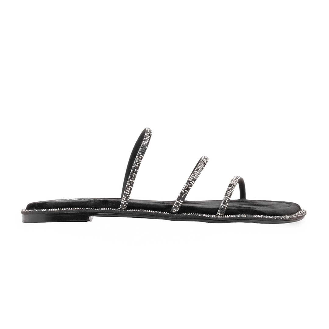 Black Formal Slipper For Women FR8557