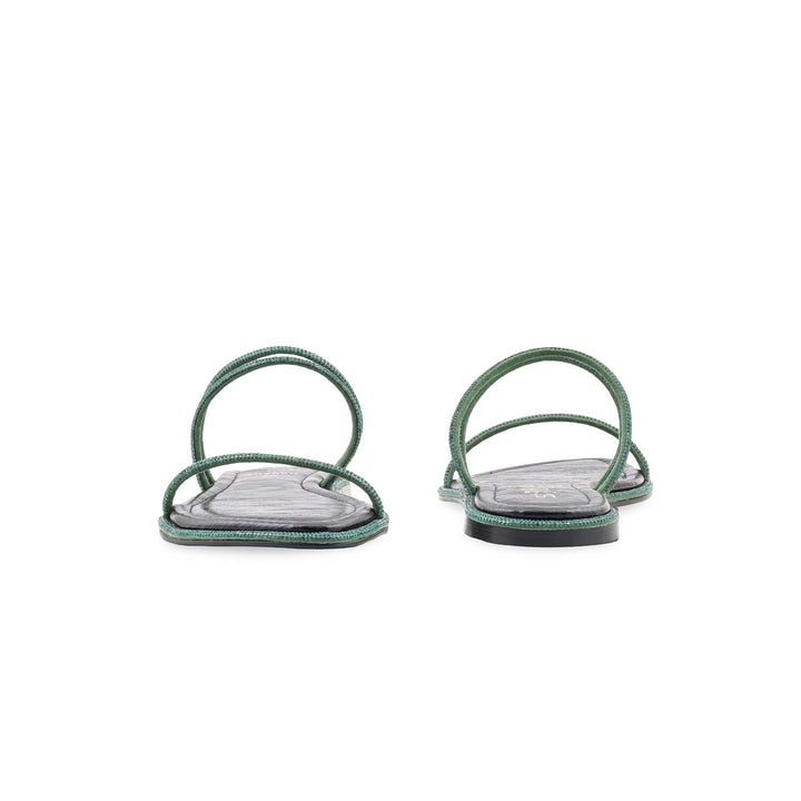 Green Formal Slipper For Women FR8560