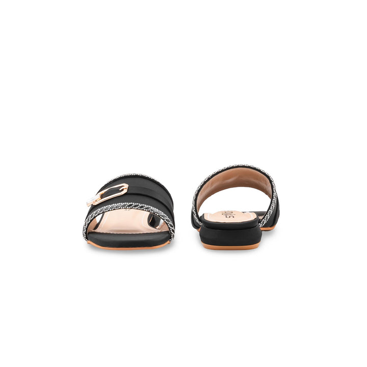 Black Formal Slipper For Ladies FR8562