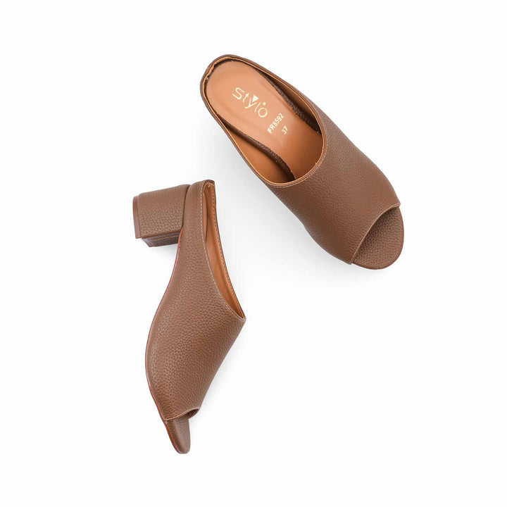 Bronze Formal Slipper For Women FR8592