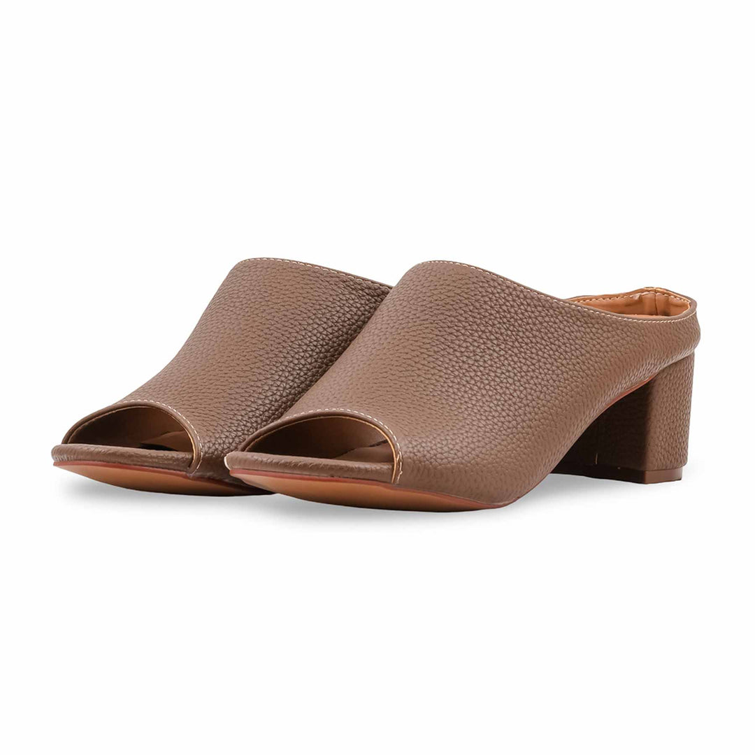 Bronze Formal Slipper For Women FR8592