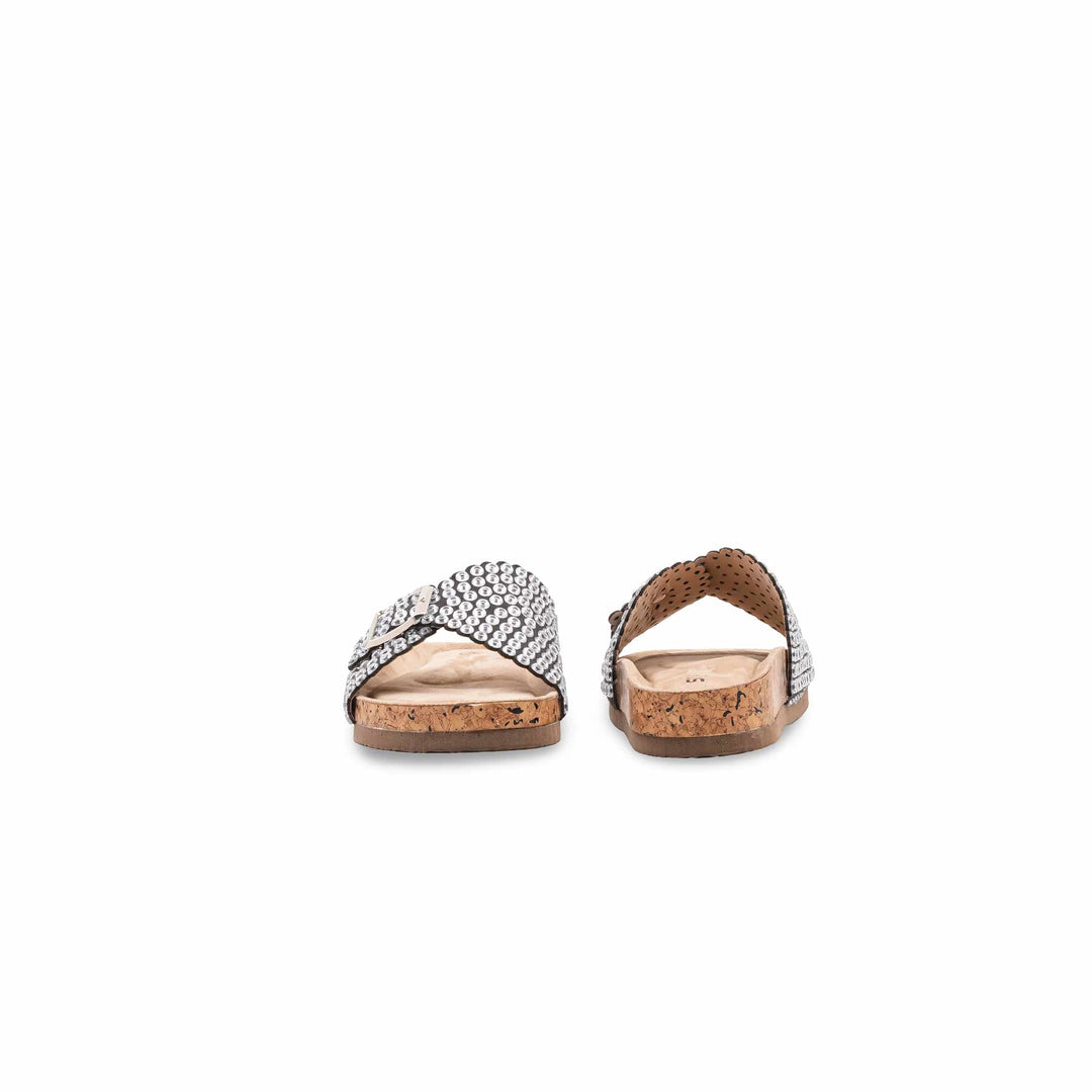 Golden Formal Slipper For Women FR8612