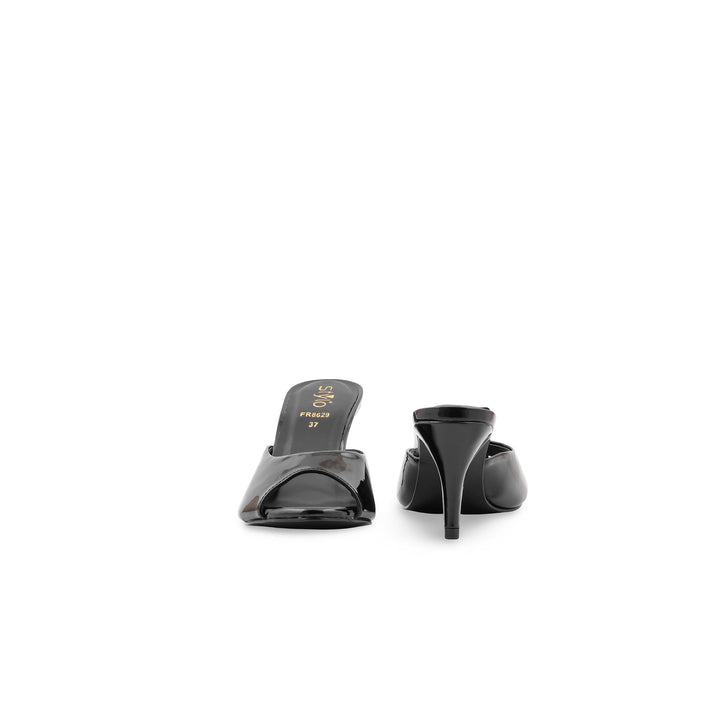 Black Formal Slipper For Women FR8629