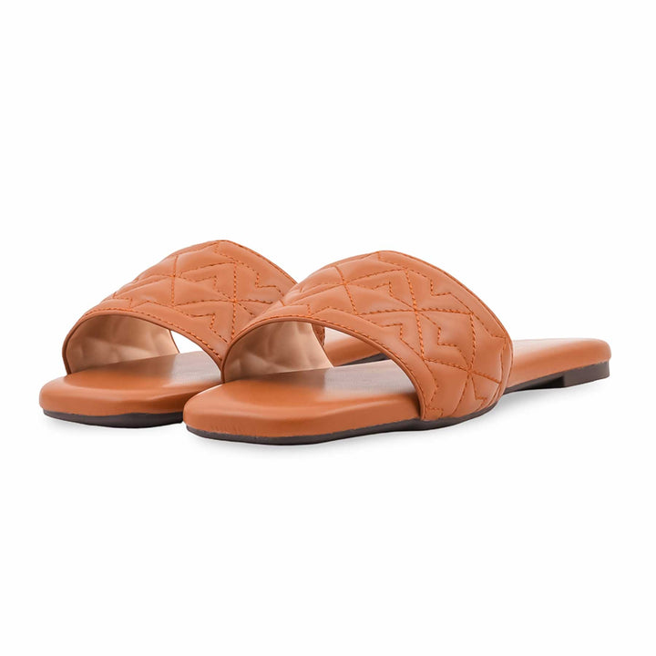 Mustard Formal Slipper For Women FR8693