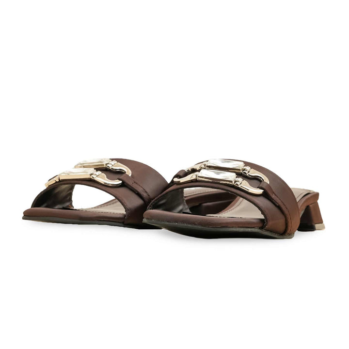 Burgundy Formal Slipper For Women FRS005