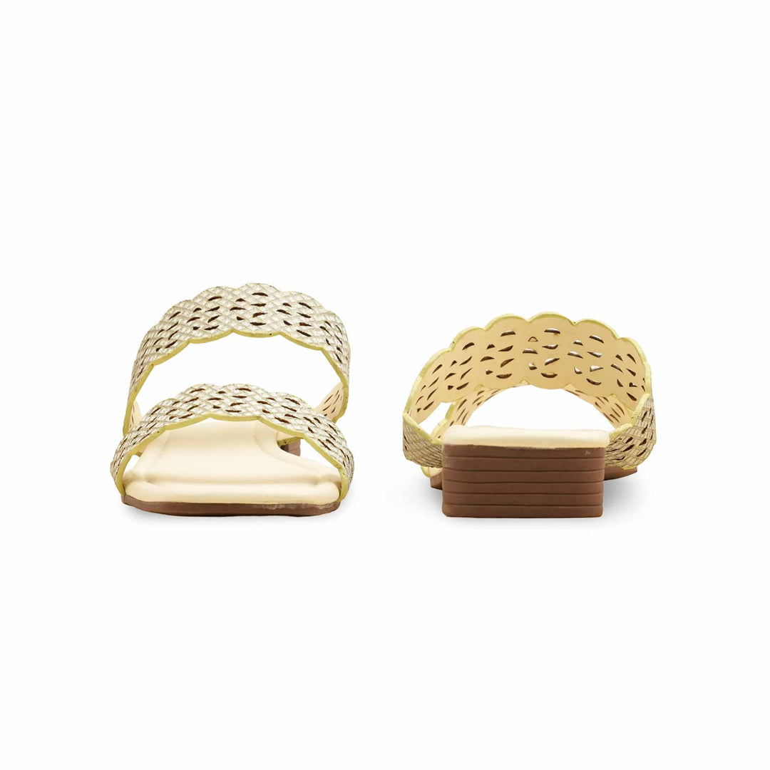 Beige Formal Slipper For Ladies FRS009