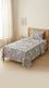 Stylo Single Bed Sheet Grey HT109107