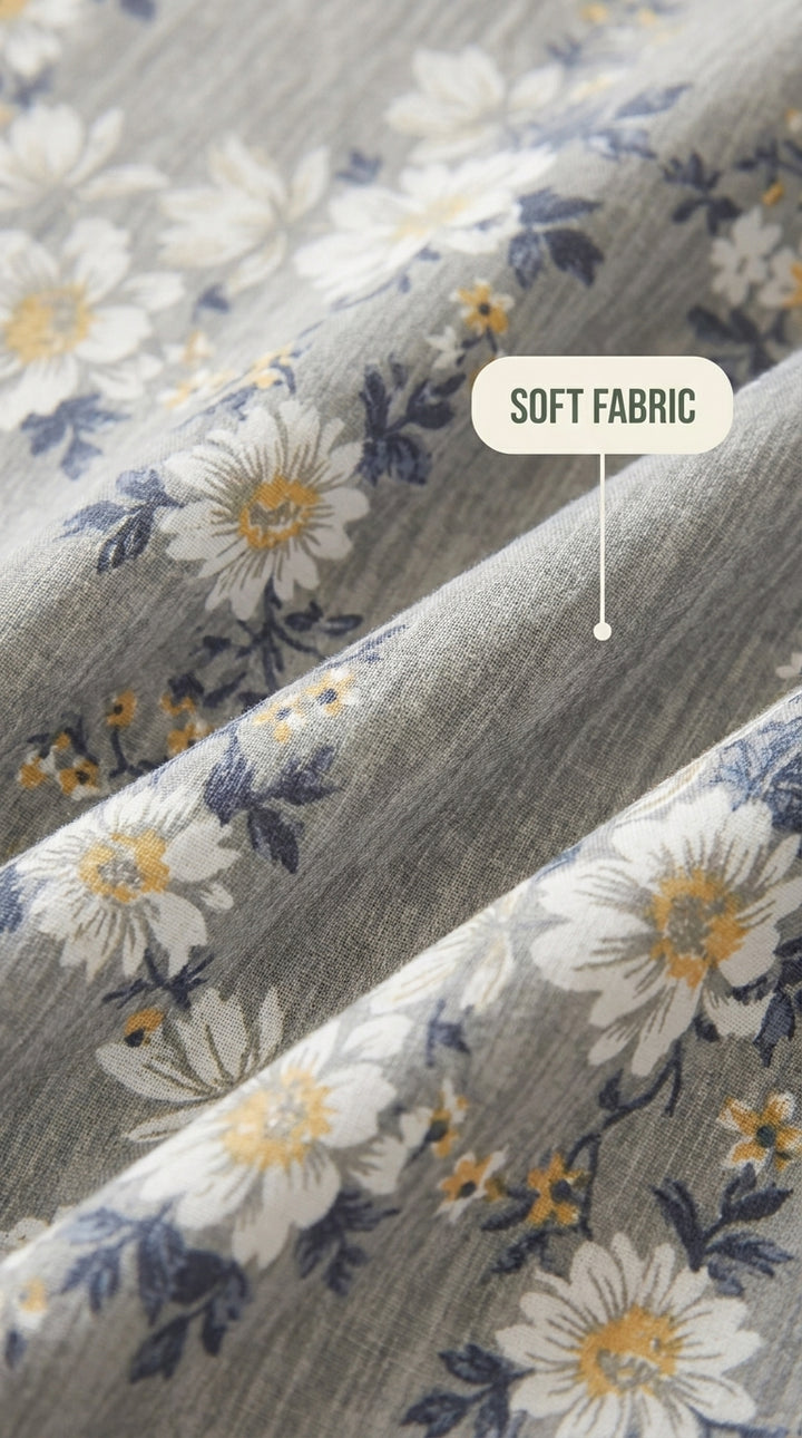 Crystal Cotton Double Bed Sheet HT110807