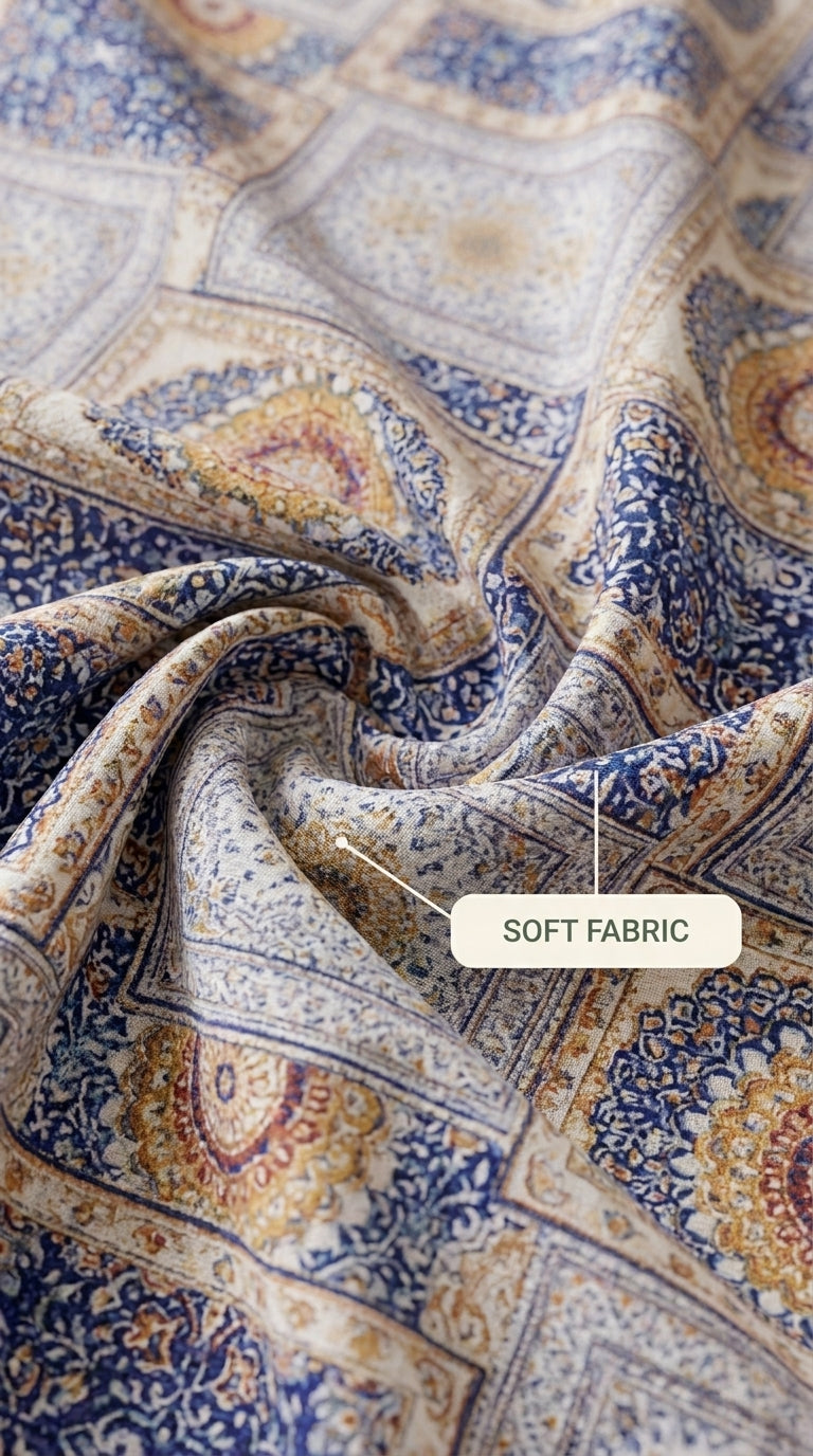 Crystal Cotton Double Bed Sheet HT110807