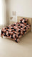Stylo Single Bed Sheet Brown HT110302
