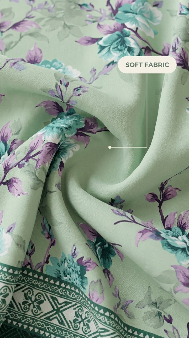 Crystal Cotton Double Bed Sheet HT110807