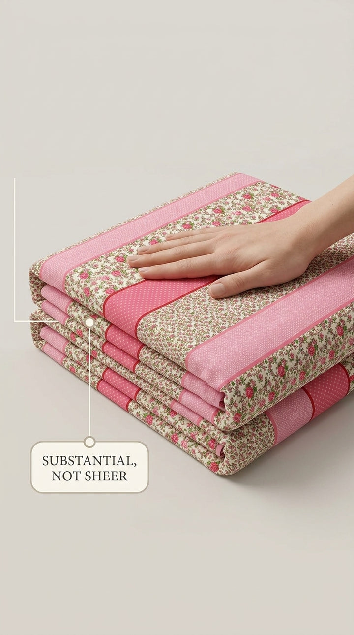 Crystal Cotton Double Bed Sheet HT110807