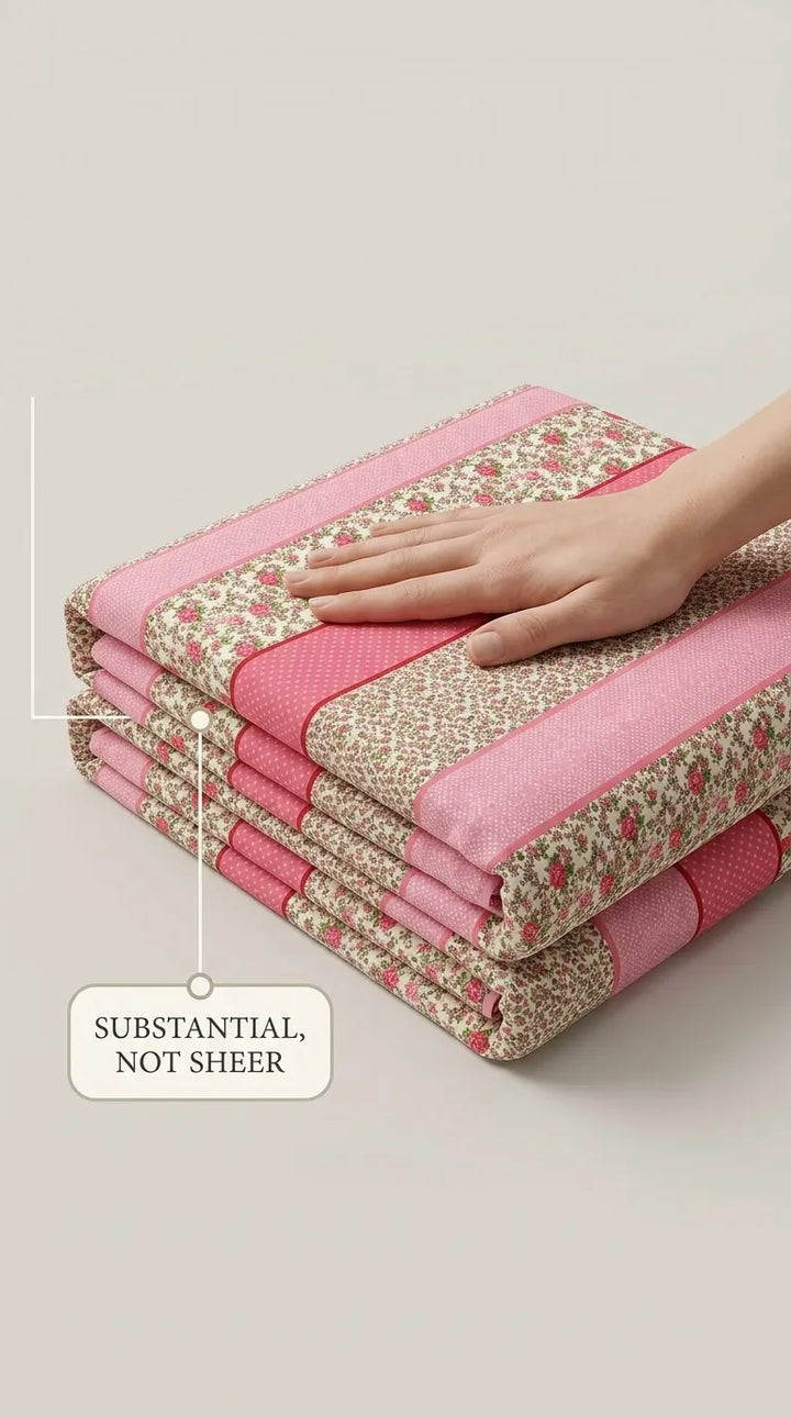 Stylo Double Bed Sheet Pink HT110918