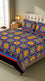 Stylo Double Bed Sheet Blue HT111012