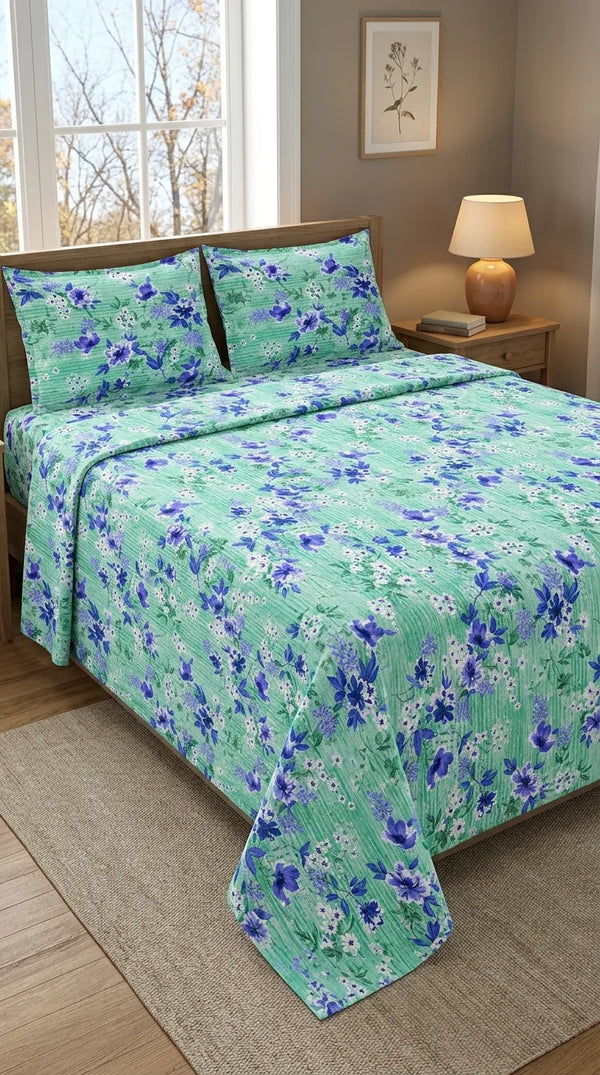 Stylo Double Bed Sheet Ferozy HT111517
